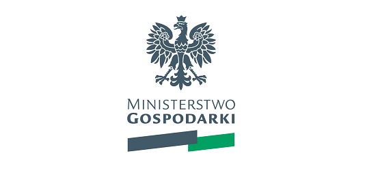 logo: PATRONAT HONOROWY:<br><br> Ministerstwo Gospodarki